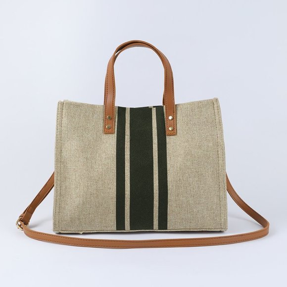 Handbags - Color-Block Medium Tote Bag